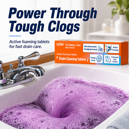 LCHI Active Foam Drain Cleaning Tablets