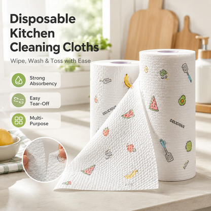 Disposable Kitchen Cleaning Cloths