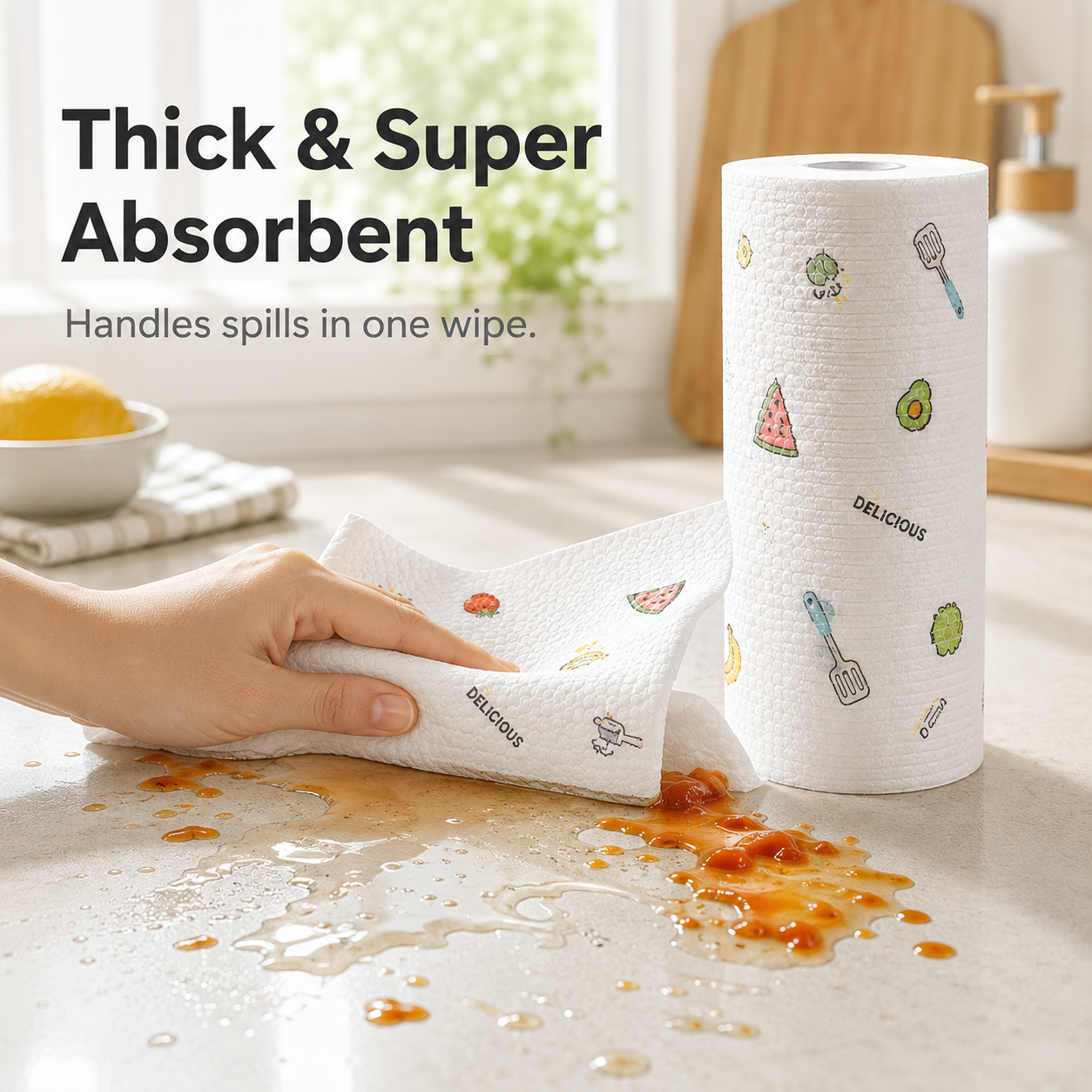 Disposable Kitchen Cleaning Cloths