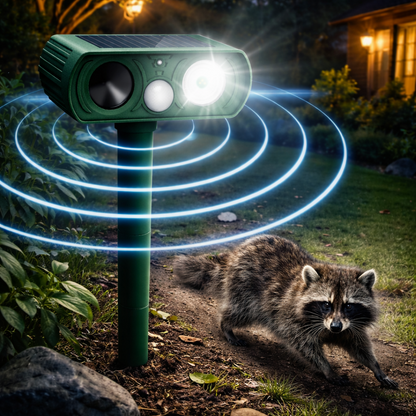 🦝 Something keeps visiting your yard at night…