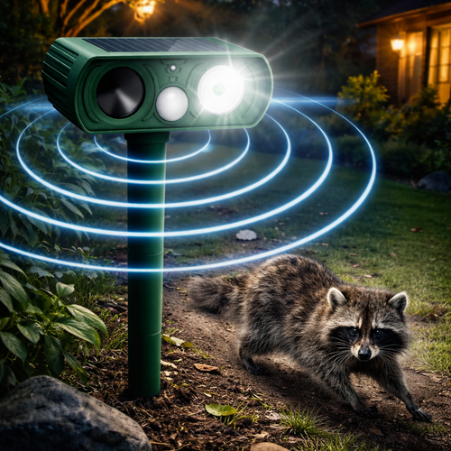 🦝 Something keeps visiting your yard at night…