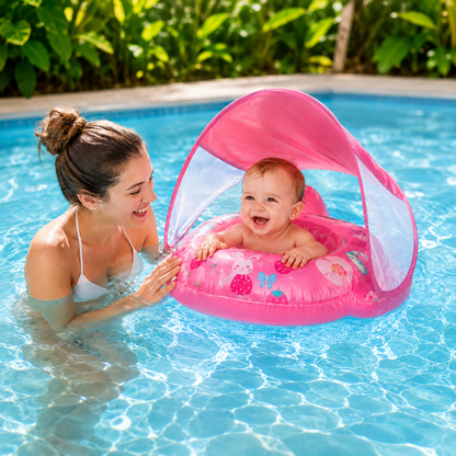🏖️✨ Baby Swim Float with Safety Seat – Perfect for Water Play