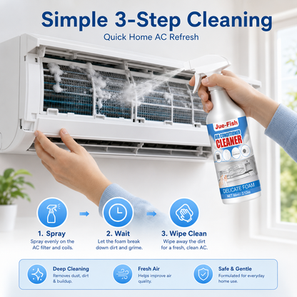 ❄️ TODAY ONLY 50% OFF 🔥 Powerful AC Cleaning Spray