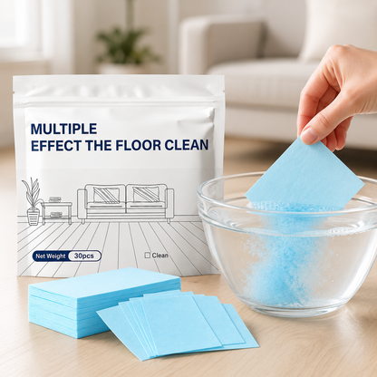 🫧Powerful Dissolvable Floor Cleaner Sheets – No Mess, Just Shine✨