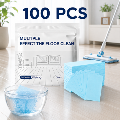 🫧Powerful Dissolvable Floor Cleaner Sheets – No Mess, Just Shine✨