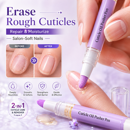 🔥Buy 1 Get 1 Free🖊️Cuticle Oil Nail Pusher Pen