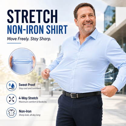 Daily 3000+ Sold｜Stretch Non-Iron Shirt