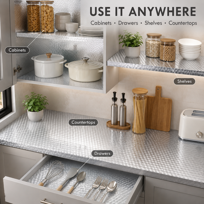 💧Oil-Proof & Waterproof✨ Easy-Clean Kitchen Wallpaper