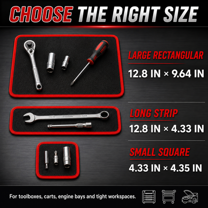 🔥 Father’s Day Magnetic Tool Mat – Keep Screws Sockets & Tools Locked in Place