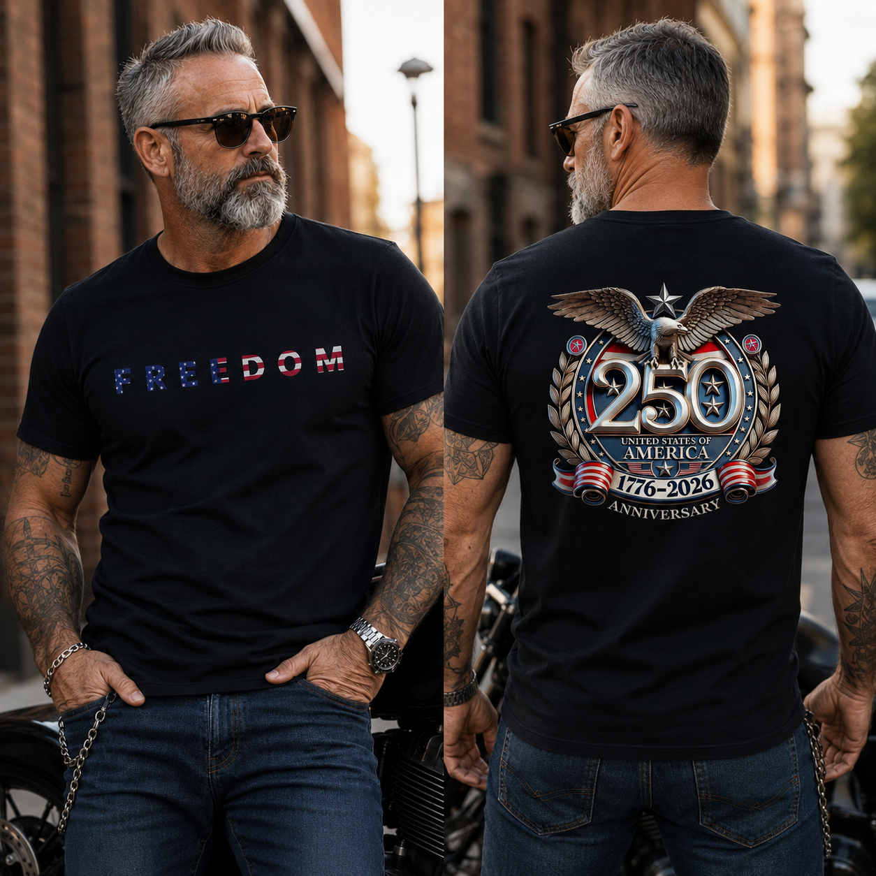 🔥50% OFF TODAY🎆 Freedom 250th Anniversary Shirt🦅