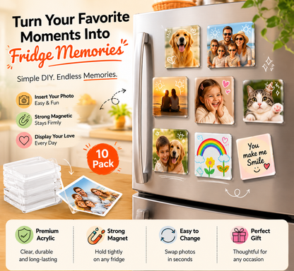 🔥45% OFF TODAY📸 DIY Photo Fridge Magnet Maker Kit