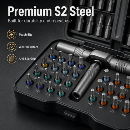 ⚡ HOT SALE🔩 24-in-1 Precision Screwdriver Kit