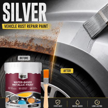 🔥Hot Sale 49% OFF🔥 Rust Converter & Metallic Paint – Stops Rust, Ready to Paint🛡️