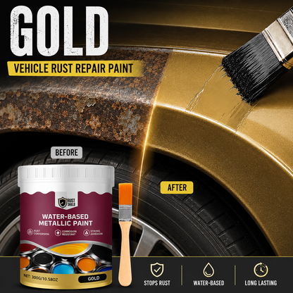 🔥Hot Sale 49% OFF🔥 Rust Converter & Metallic Paint – Stops Rust, Ready to Paint🛡️