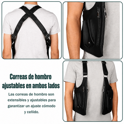 Dual-Shoulder Ergonomic Underarm Vest Pack
