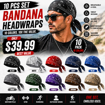 Paisley Cooling Headscarf Cap