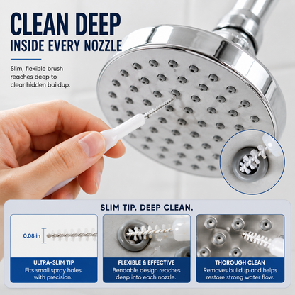 🔥Hot Sale 50% OFF🔥Anti-clogging cleaning brush for holes
