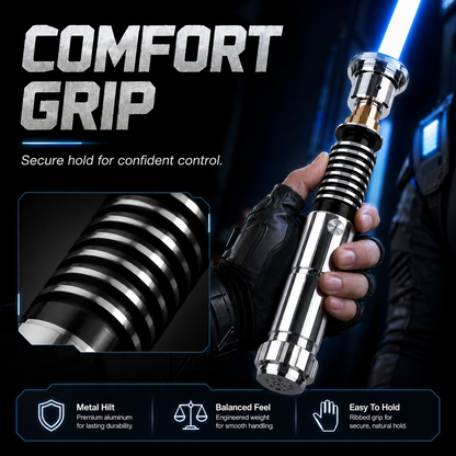 Legendary Luke Skywalker RGB Lightsaber – Motion-Activated with Infinite Colors