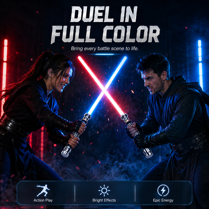 Legendary Luke Skywalker RGB Lightsaber – Motion-Activated with Infinite Colors