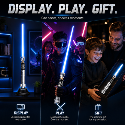 Legendary Luke Skywalker RGB Lightsaber – Motion-Activated with Infinite Colors