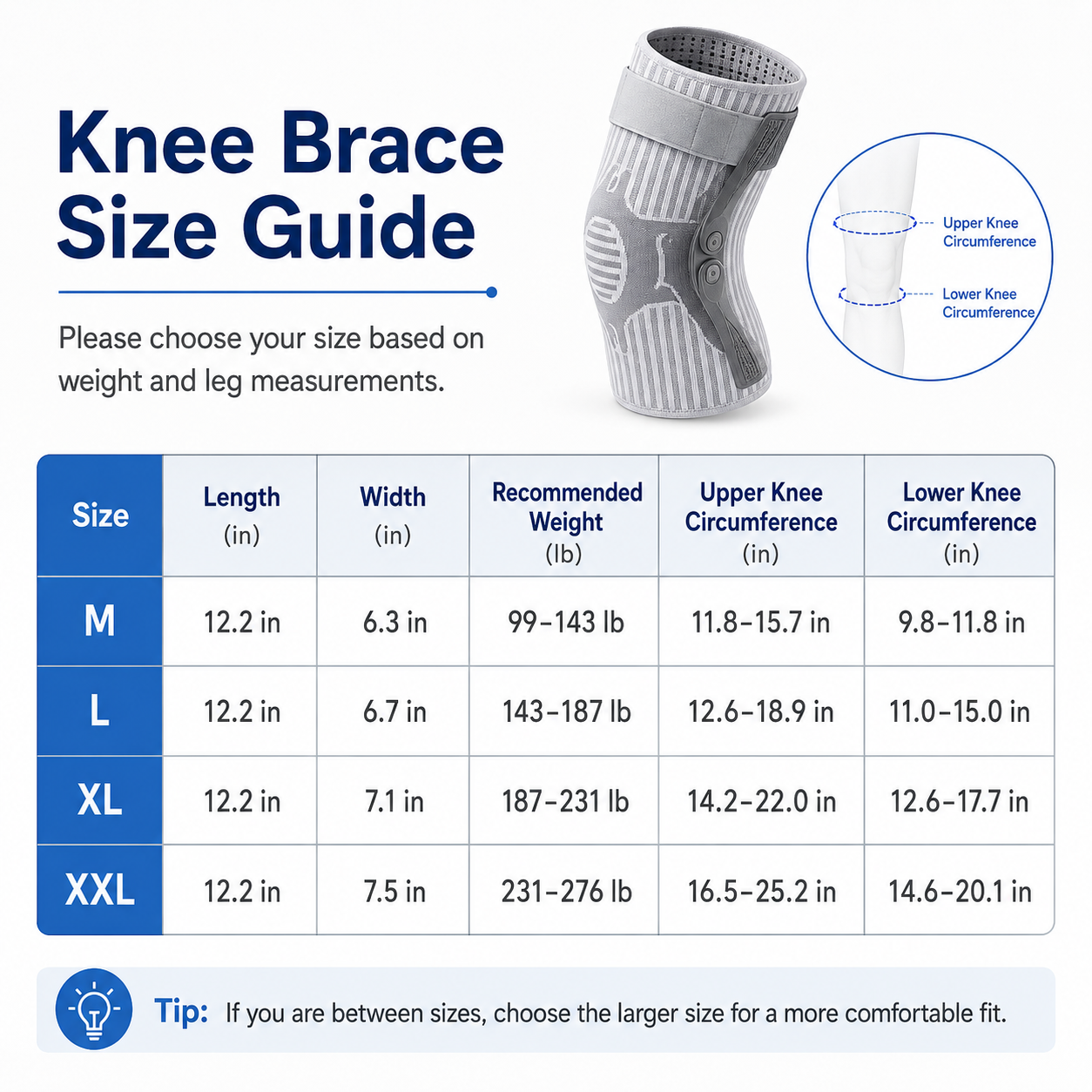 🔥 BUY 1 GET 2ND 50% OFF – Sports Knee Support Brace | Instant Pain Relief & All-Day Knee Stability