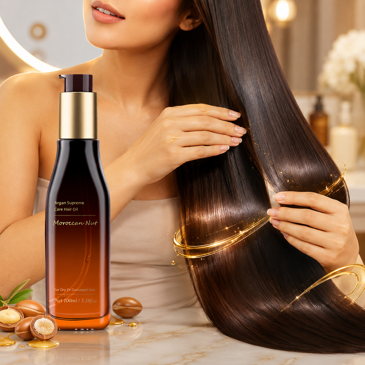 🔥2026 HOT SALE🔥Intense Repair Hair Oil- Dry Hair Rescue & Frizz Control
