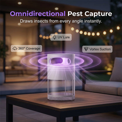 🔥Quiet UV Mosquito Trap – Chemical-Free & Safe for Kids & Pets🦟