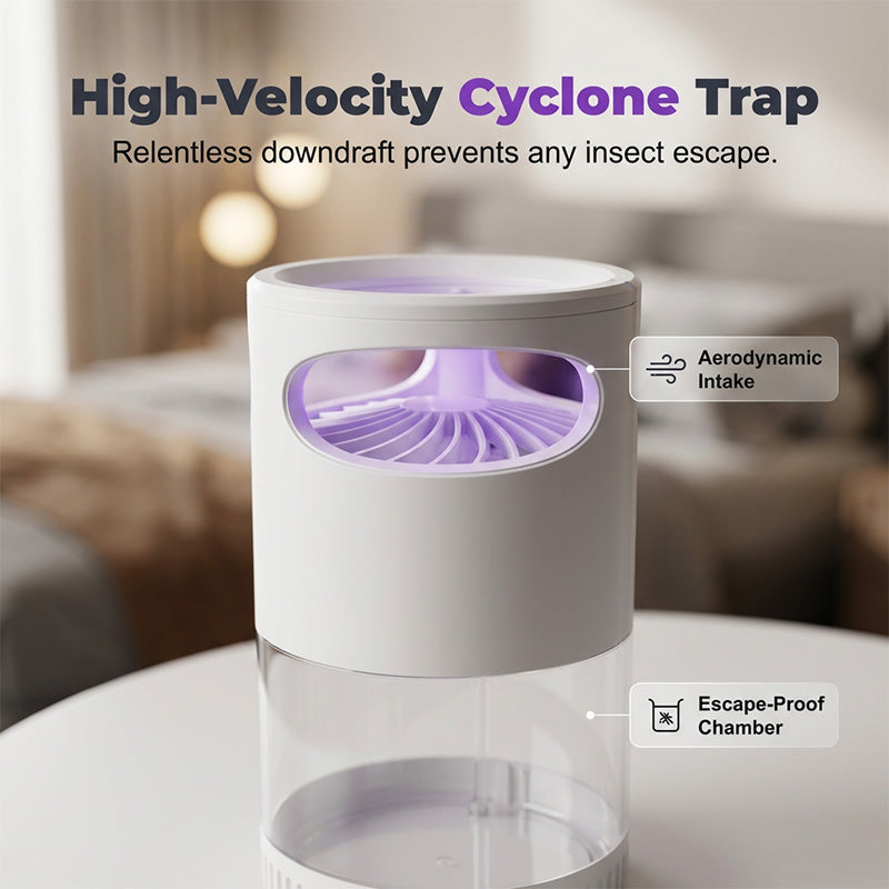 🔥Quiet UV Mosquito Trap – Chemical-Free & Safe for Kids & Pets🦟