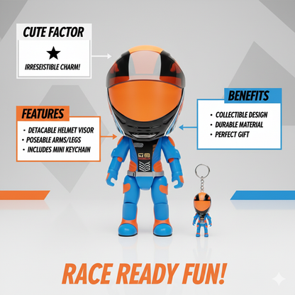 🏍️MotoGP Helmet Metal Mini Figure
