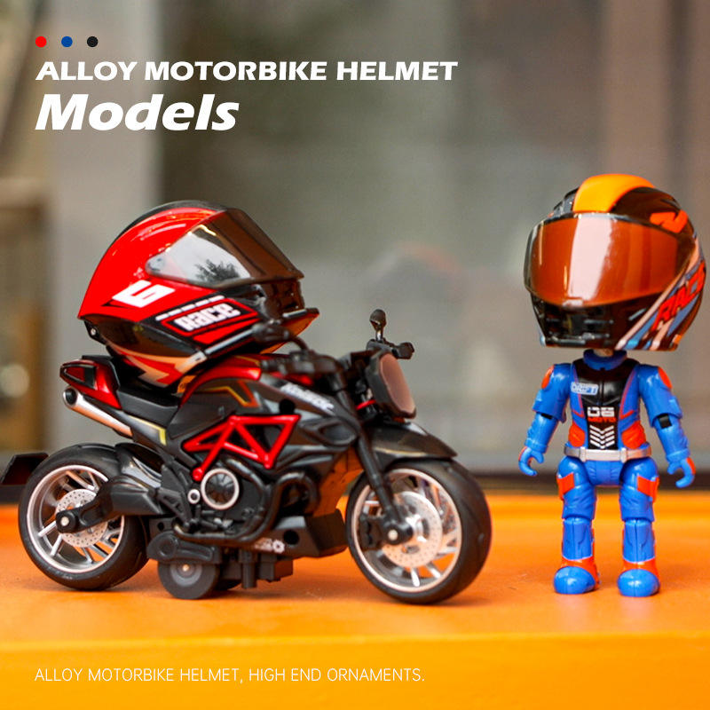 🏍️MotoGP Helmet Metal Mini Figure
