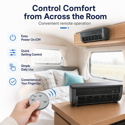 🌬️ Portable Ice Mist Cooling Fan | 6000mAh Rechargeable, Wall-Mount/Desktop, Remote Control - Cool & Humidify Anywhere!