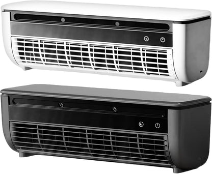 🌬️ Portable Ice Mist Cooling Fan | 6000mAh Rechargeable, Wall-Mount/Desktop, Remote Control - Cool & Humidify Anywhere!