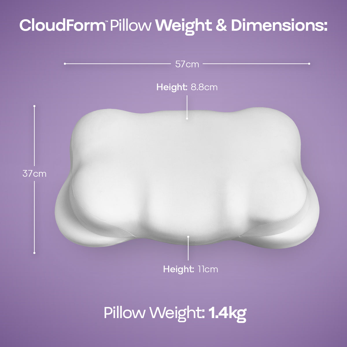 Cloud Cooling Pillowcase
