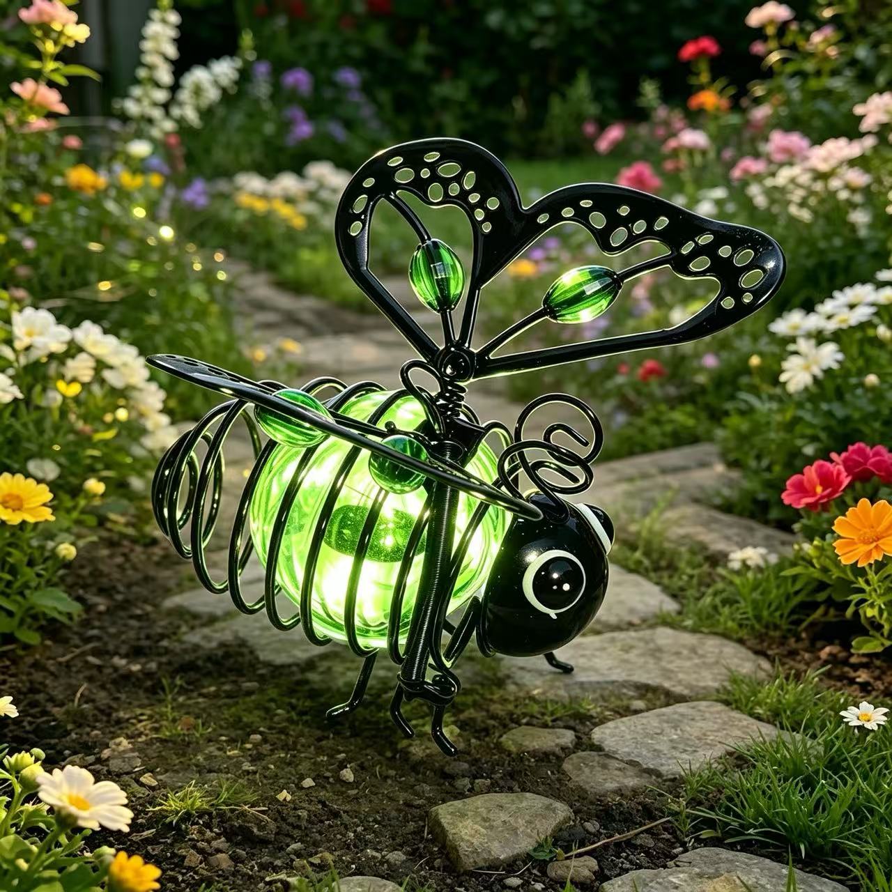 🔥 LIMITED-TIME 50% OFF! 🐝✨Hanging Solar Bee Light – Warm Amber Glow, Flicker-Free, Perfect for Garden Parties, Camping, or Kids’ Rooms – Spread Joy Day and Night 🌞🌜