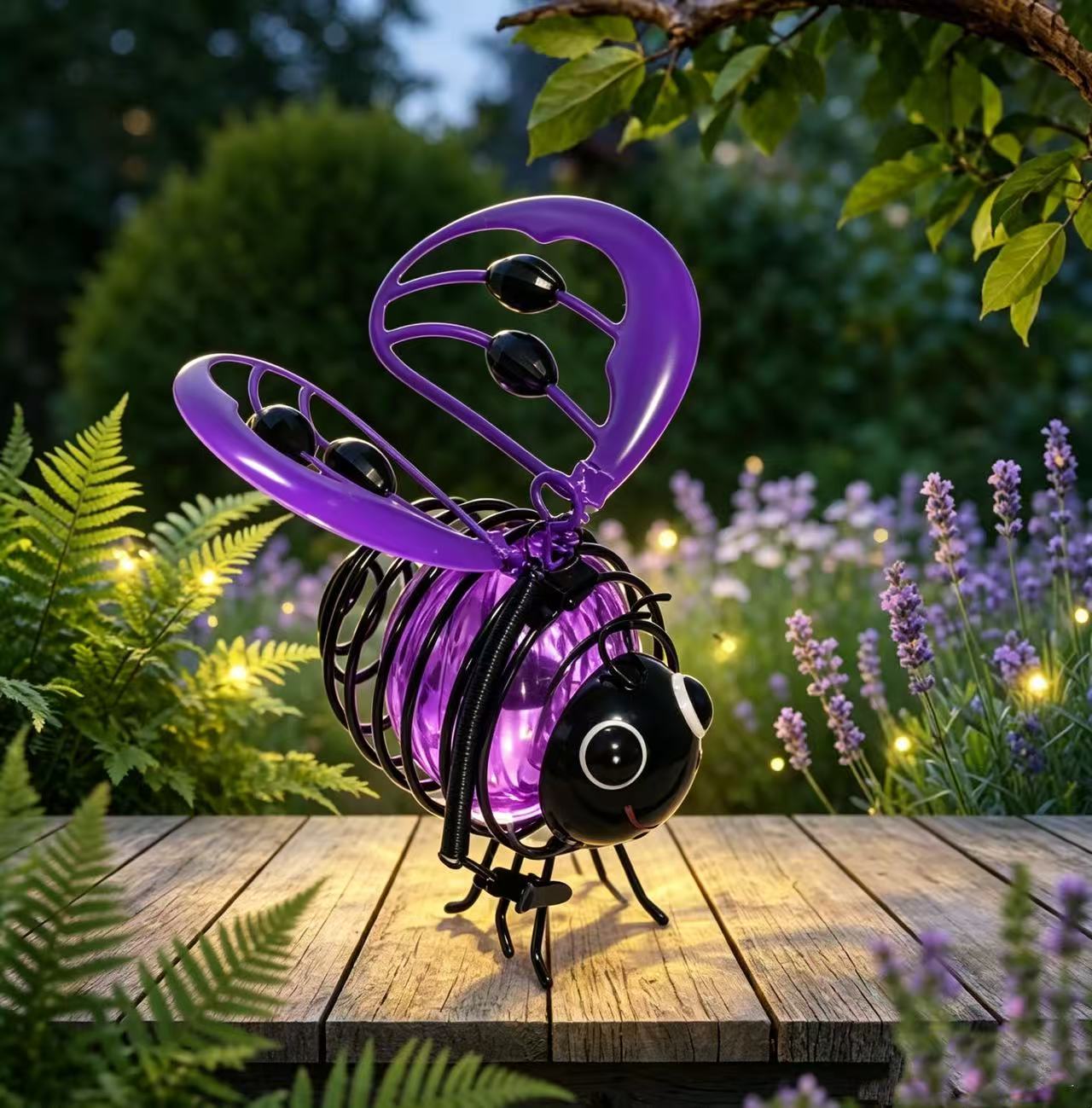 🔥 LIMITED-TIME 50% OFF! 🐝✨Hanging Solar Bee Light – Warm Amber Glow, Flicker-Free, Perfect for Garden Parties, Camping, or Kids’ Rooms – Spread Joy Day and Night 🌞🌜