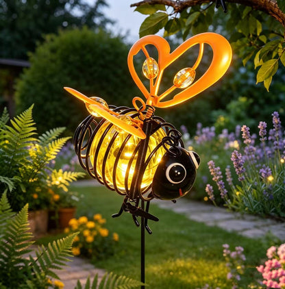 🔥 LIMITED-TIME 50% OFF! 🐝✨Hanging Solar Bee Light – Warm Amber Glow, Flicker-Free, Perfect for Garden Parties, Camping, or Kids’ Rooms – Spread Joy Day and Night 🌞🌜