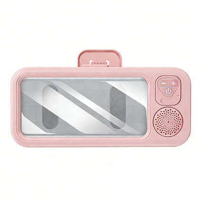 🎶Waterproof Shower Phone Holder with Bluetooth Speaker | ✨360° Rotating Case