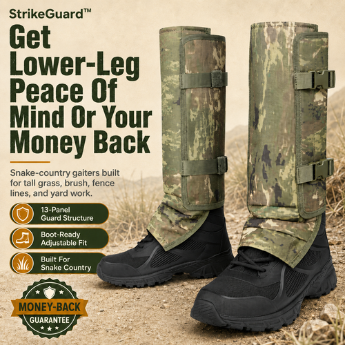 Tactical Snake Bite Protection for Hunting & Outdoor