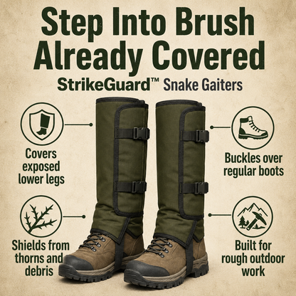 Tactical Snake Bite Protection for Hunting & Outdoor