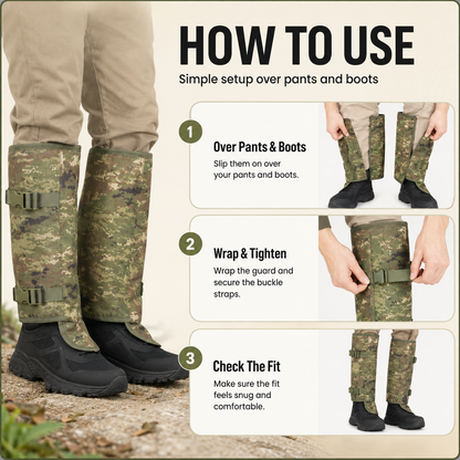 Tactical Snake Bite Protection for Hunting & Outdoor