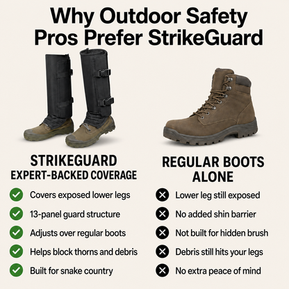 Tactical Snake Bite Protection for Hunting & Outdoor