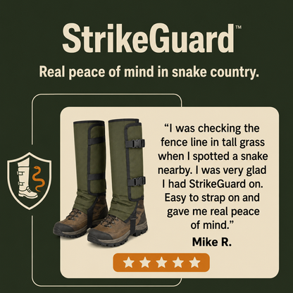 Tactical Snake Bite Protection for Hunting & Outdoor