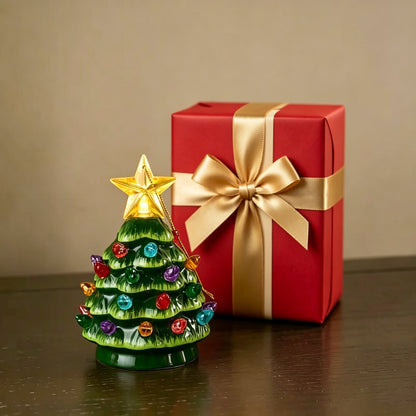 🔥 Hot Sale | Christmas Set of 4 Mini Nostalgic Tree Ornaments with Gift Bags