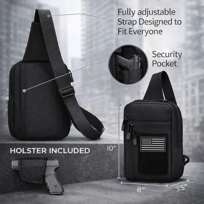 🎒 Tactical Chest Bag for Outdoor & Everyday Carry