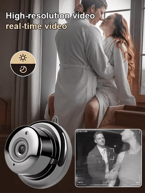 2026 NEW🎁[Hidden camera HD night vision]No WIFI or electricity required💯Tiny and installs in 1 second ⚠️Remote real-time viewing