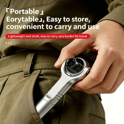 270° Rotating Head Universal Ratchet Screwdriver