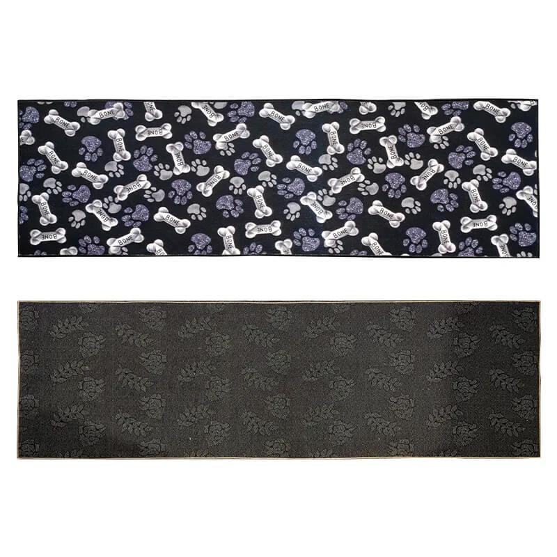 Original Design Pet Paw Runner Rug - Non-Slip Durable