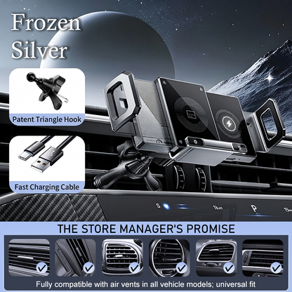 📱🚗Auto-Sensing Wireless Charging Car Phone/Pad Holder