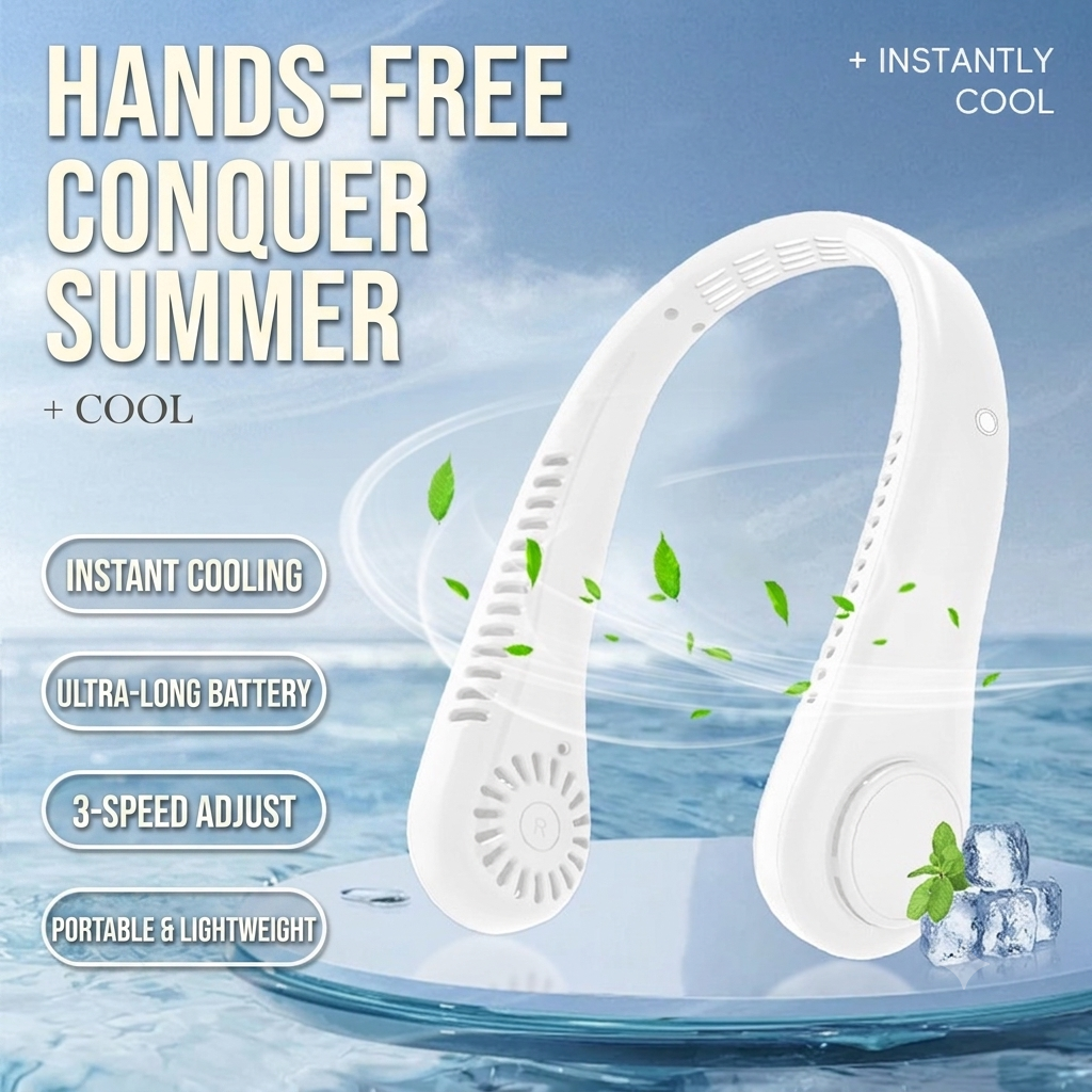 🔥Holiday Special 50% OFF🔥New Portable Neck Fan