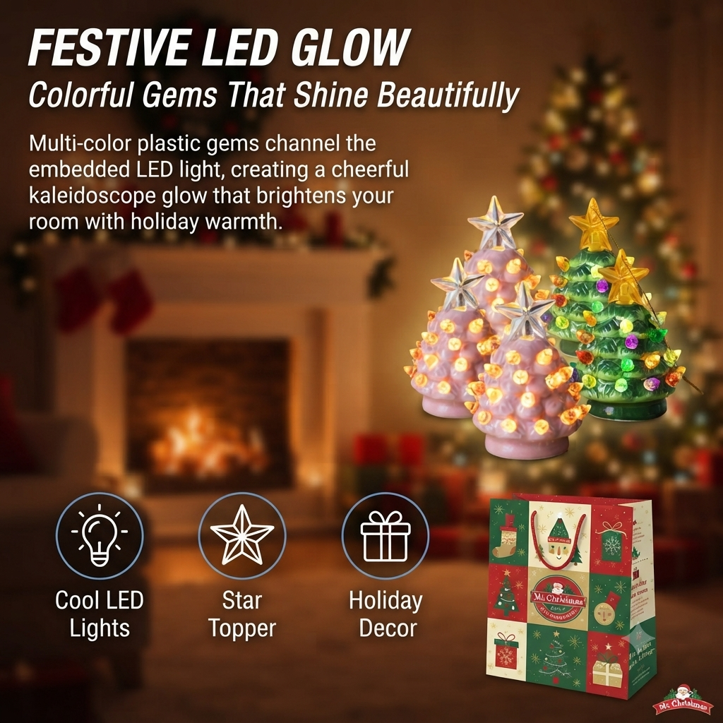 🔥 Hot Sale | Mini Nostalgic Tree Ornaments with Gift Bags